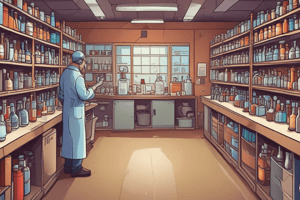 Pharmacy Lab: Preparing Solutions