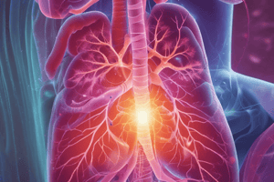 Respiratory Sounds and Indications Quiz