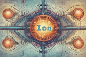 Electron Configuration and Ion Charges Quiz