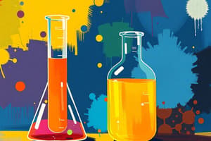 Chemical Analysis Errors and Statistics