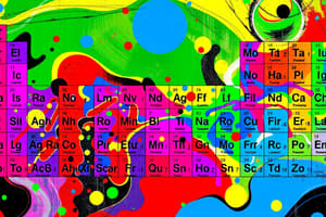 Elements and the Periodic Table