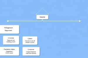 Classic Waterfall Model Quiz