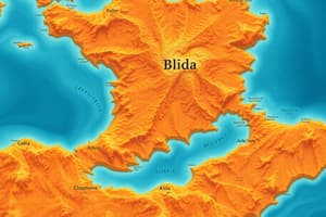 BLIDA, Algeria Map Quiz