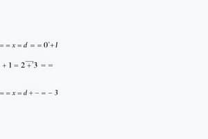 Algebra Class 10: Linear Equations