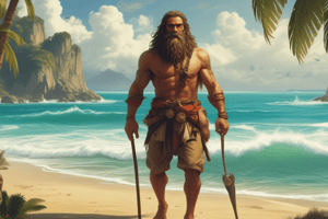 Robinson Crusoe Chapter 11: Finally Rescued