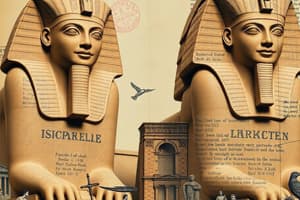 Millennia and Egyptian Sculpture