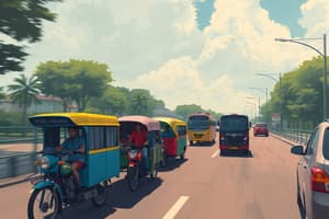 Transportation | Pariwahan | Modes and Road Transport