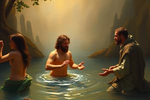 The Life and Baptism of Christ