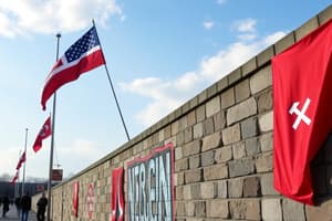 Berlin Wall and Kennedy's Visit