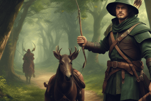 Robin Hood Outlaw Story