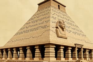 Egyptian Architecture: Old Period (3180-2100 BC)