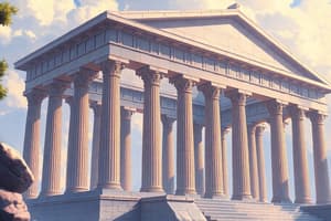 Roman Architecture and Design Principles