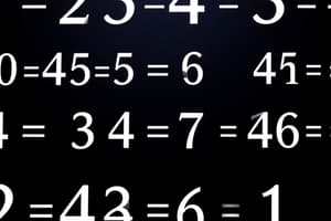 Math Class: Adding and Multiplying Negatives