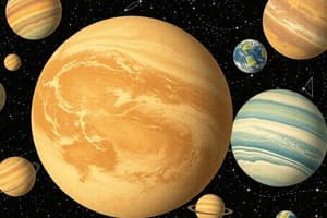 Moons, Rings, and Jovian Planets Overview