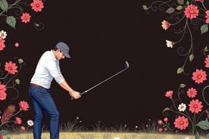 Golf Coaching and Learning Programs