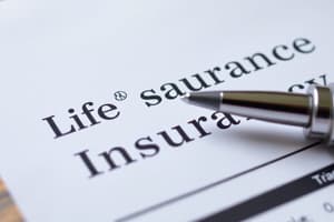 Life Insurance Fundamentals