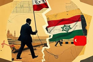 Historia del Mundo Árabe y Conflicto Israelí