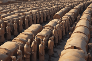 Terracotta Army of China Quiz