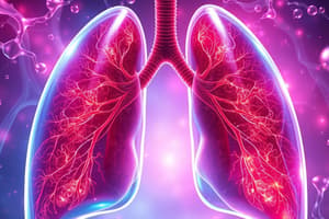 Non-Respiratory Functions of the Lung