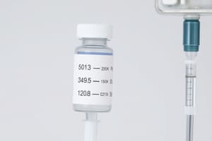 Dosage Calculations and IV Flow Rates