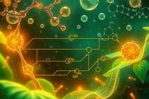 Secondary Metabolites and Shikimic Acid Pathway