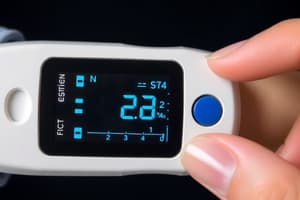 Oxygen Saturation (SpO2)