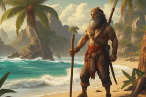 Robinson Crusoe Chapter 9: A Ship from Home