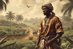 Control Over Enslaved Africans on Sugar Plantations