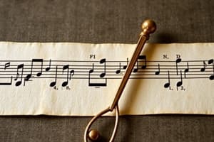 History and Elements of Music