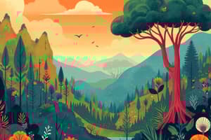 Populations and Ecosystems