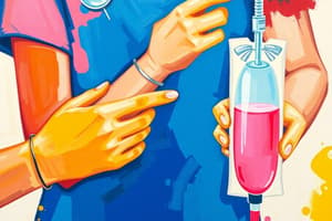 IV Insertion and Fluid Administration Quiz