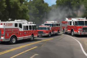 St.Johns County Fire Rescue SOP Chapter 98 MCI/START Quiz