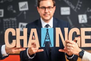 Change Management in Organizations