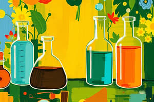 Chemistry and Agriculture Overview