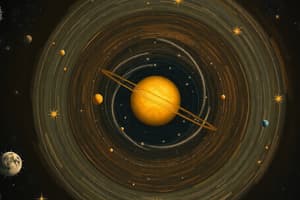 Solar System Models and Kepler's Laws