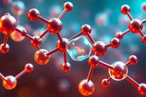 Introduction to Biological Molecules