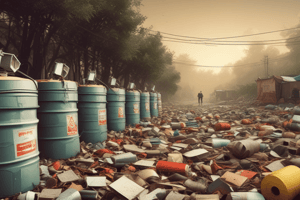 Hazardous Waste Definition and Management