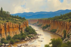 Weathering, Erosion, and Rivers Quiz