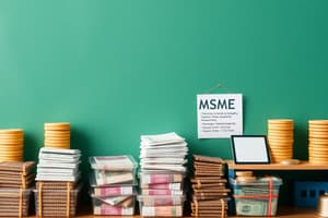 MSME Account Restructuring Quiz