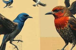 Bird Behavior and Emotional Contagion Quiz