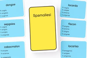 Palabras con m p s l Flashcards