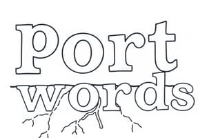 Port Root Words Flashcards