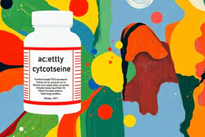 Acetylcysteine: Mucolytic Medication