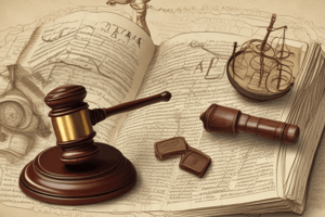 Law as a Eurocentric Enterprise: Module Theme Recap Quiz