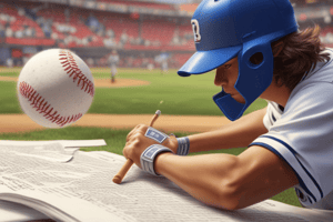 Comparing Baseball Lineup to Essay Introduction