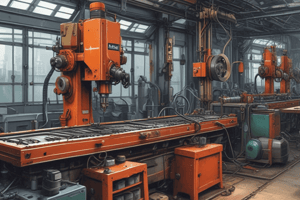 Introduction to Drilling and Boring Machines