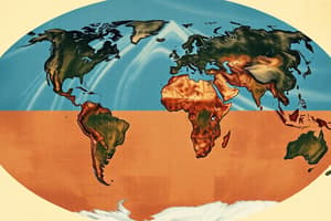 Continental Drift and Pangaea Hypothesis