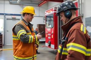 Tacoma Fire Department Safety Policy