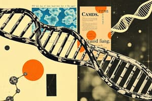 Biology Chapter: DNA, Cells, and Genes