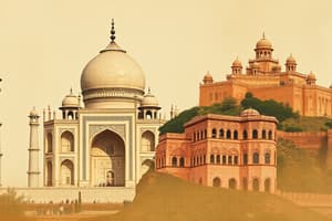 Indian Heritage: Monuments, Taj Mahal & Forts